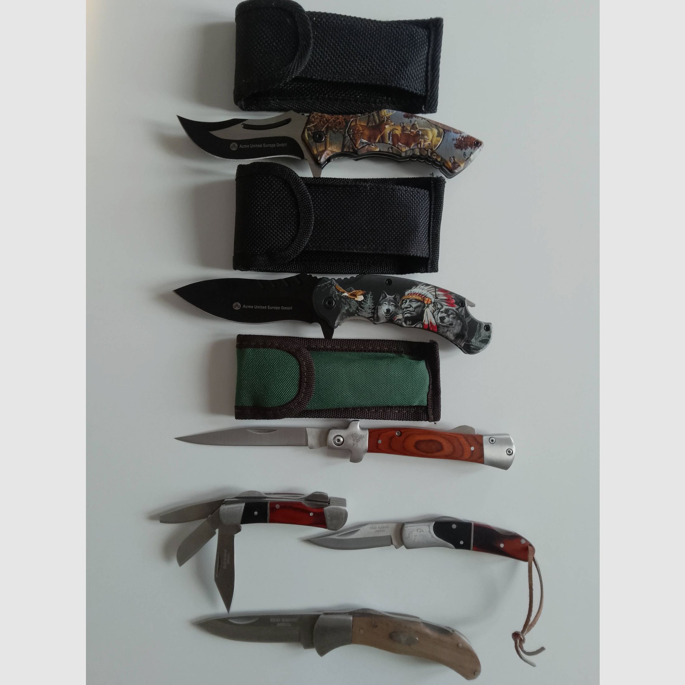 Pocket knife lot