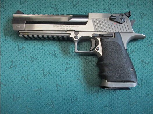 Pistolet Desert Eagle Magnum Research en acier inoxydable comme neuf .50AE Desert Eagle