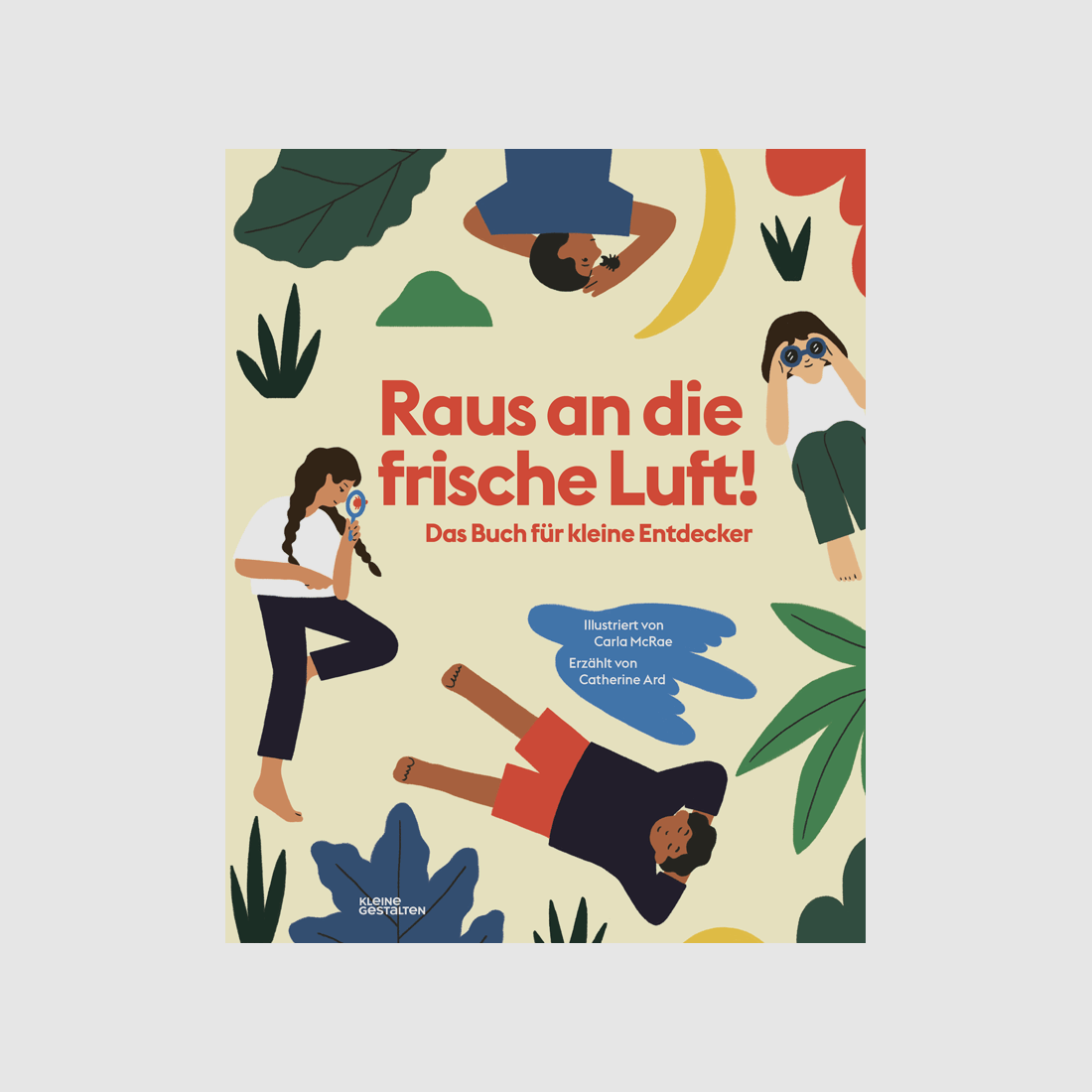 Libro per bambini "Fuori all'aria fresca!"