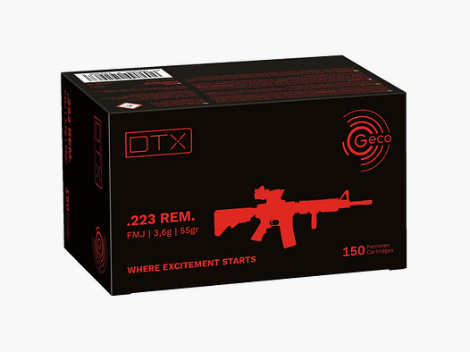 .223 Rem. DTX 3,6g/55grs.