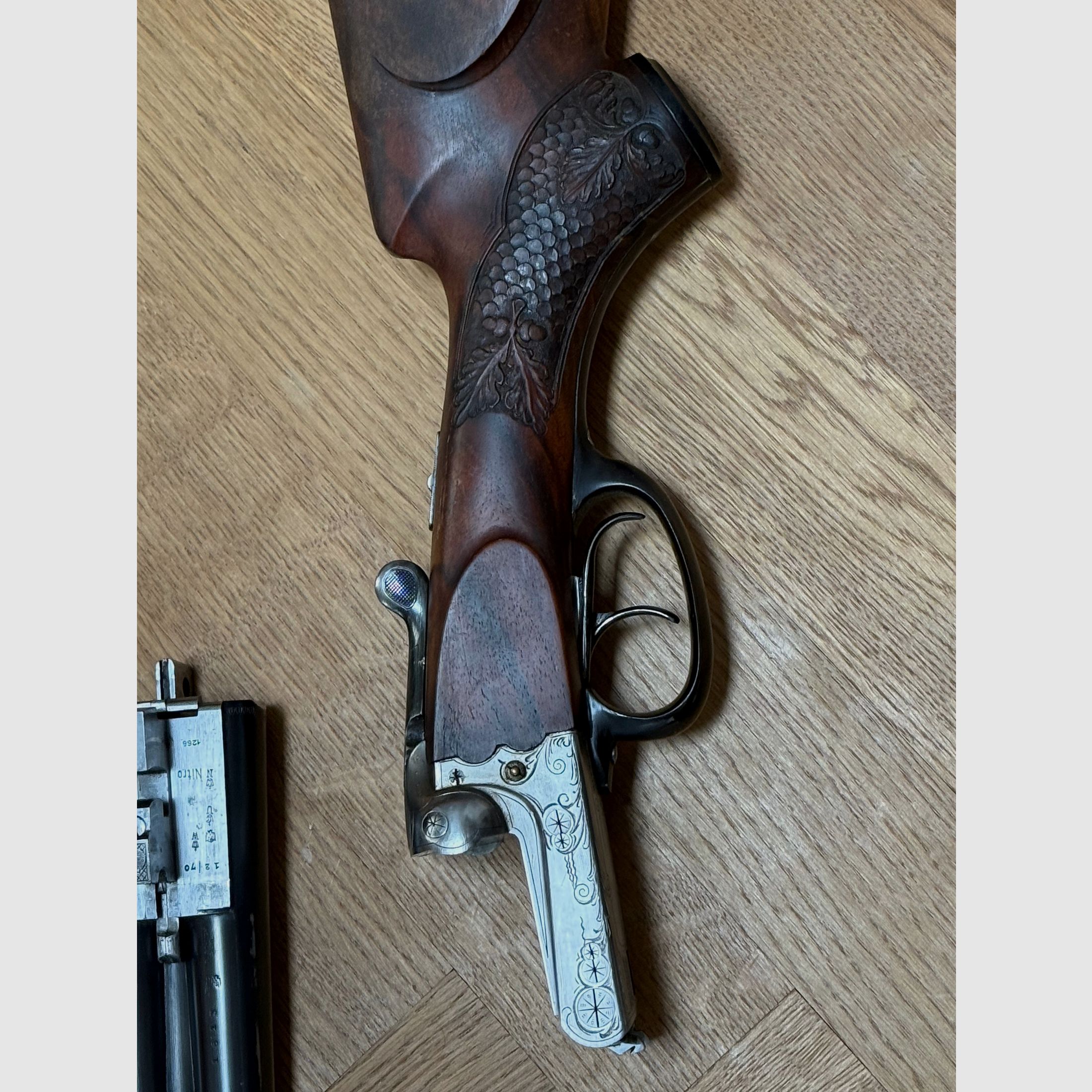 Escopeta doble Bühag Suhl 12/70