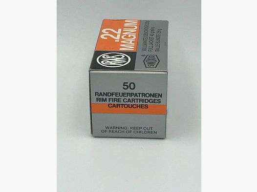RWS Kleinkalibermunition .22 Mag. Vollmantel