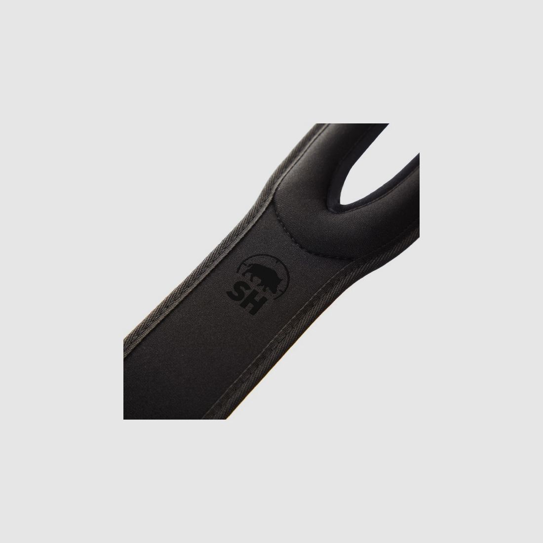Geweerband zwart, zwart logo, afbeelding 4 van 5