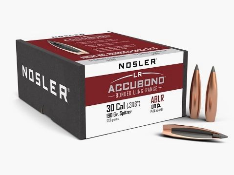 Nosler Hunting Caliber .30 Accubond / 168 Grain #58455