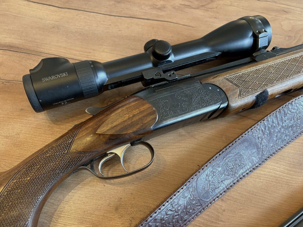 CZ Brünner 502.3 inkl. Swarovski Z6i 2-12x50 mit Schiene und Schwenkmontage 7x65R 12/70 inkl. Bockdoppel-Wechsellauf 12/70
