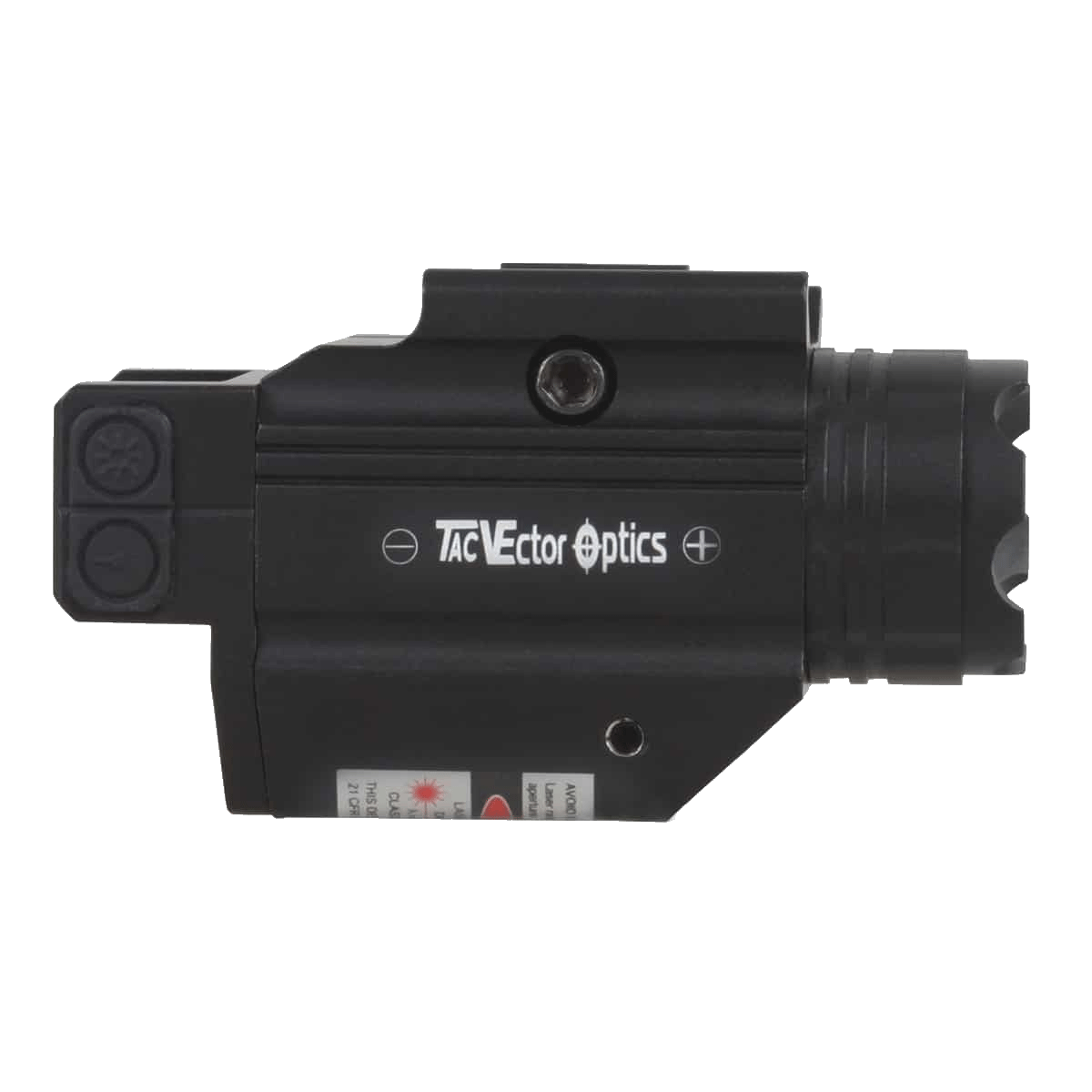 Laser Rojo Vector Viper Ray Doublecross Flashlight Combo, montura Weaver