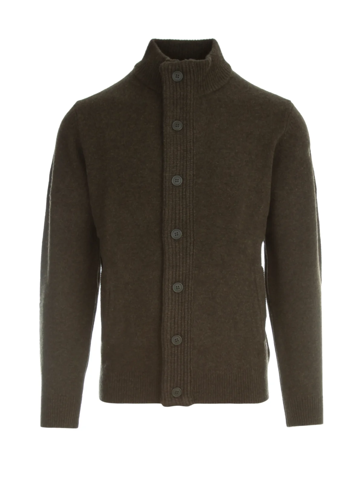 Barbour pull Essential Patch zippé / seaweed