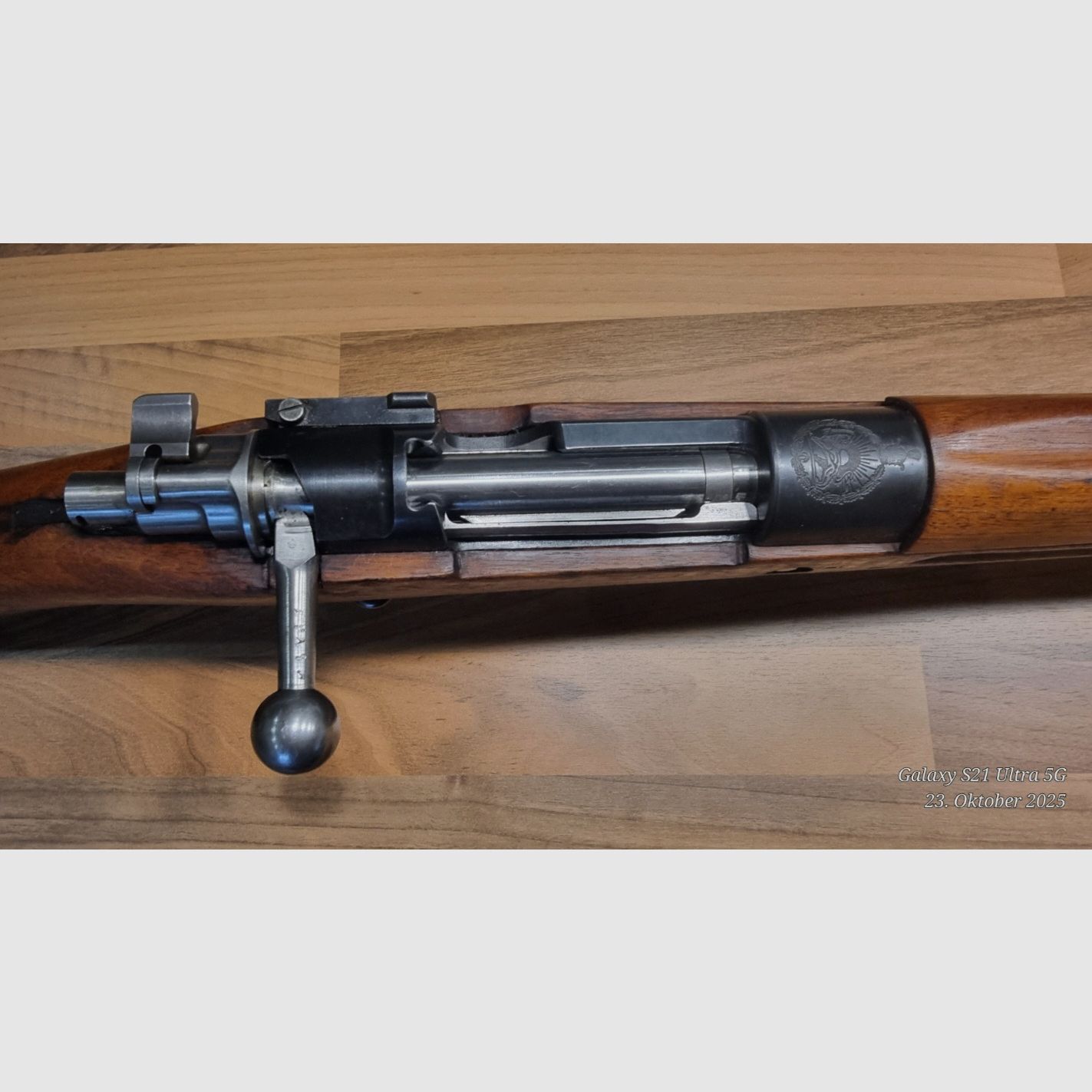 Raridad: Rifle de repetición Persa Mauser M 1938