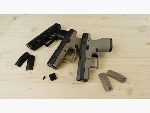 CZ P10 S  "Subcompact-Pistole" in Sand, Grau oder Schwarz - 9x19mm