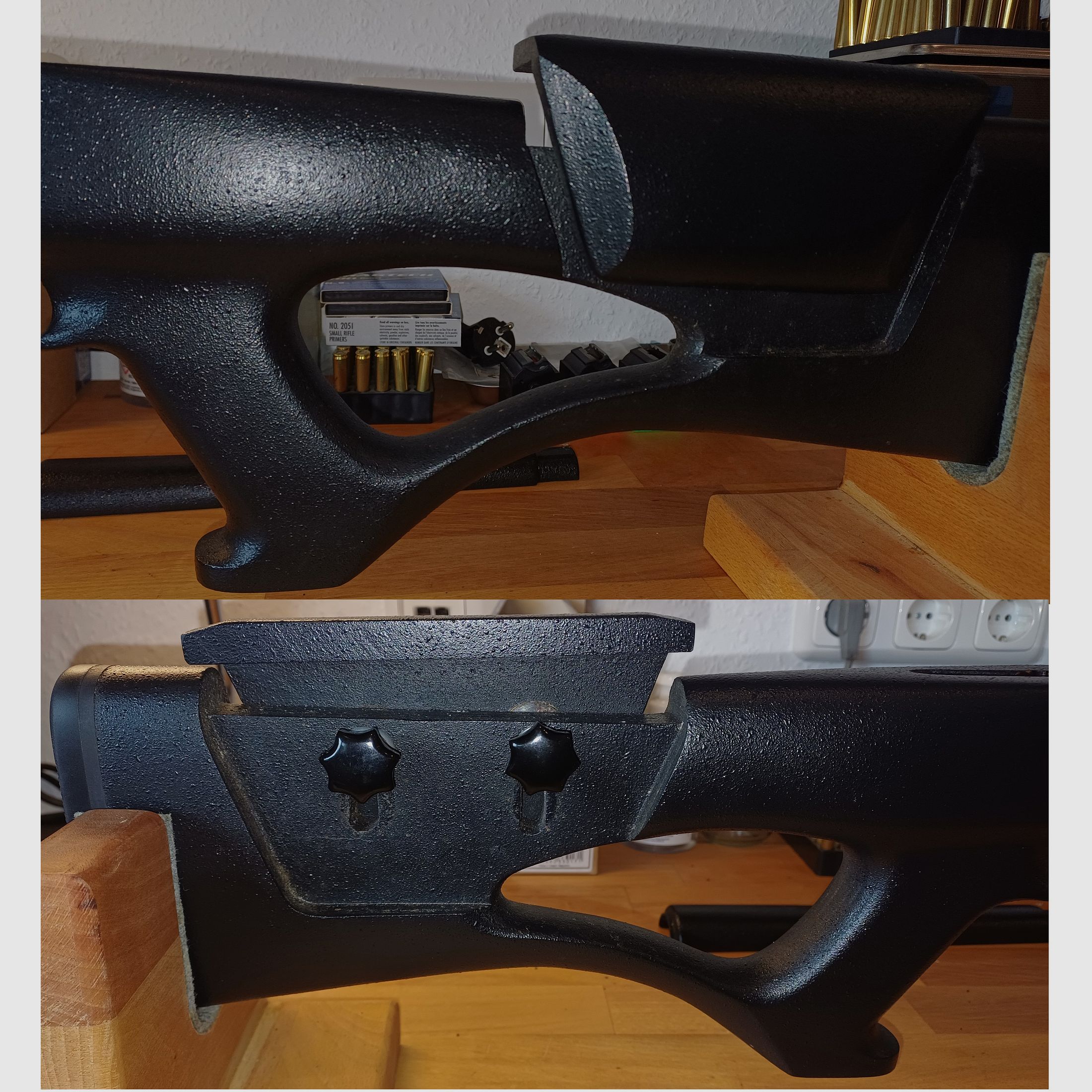 Rarity! HK SL6 / 630 hole stock, as new