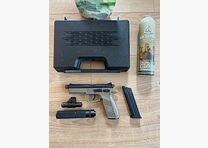 KJ Works CZ P09 Airsoft 6mm mit Metallschlitten