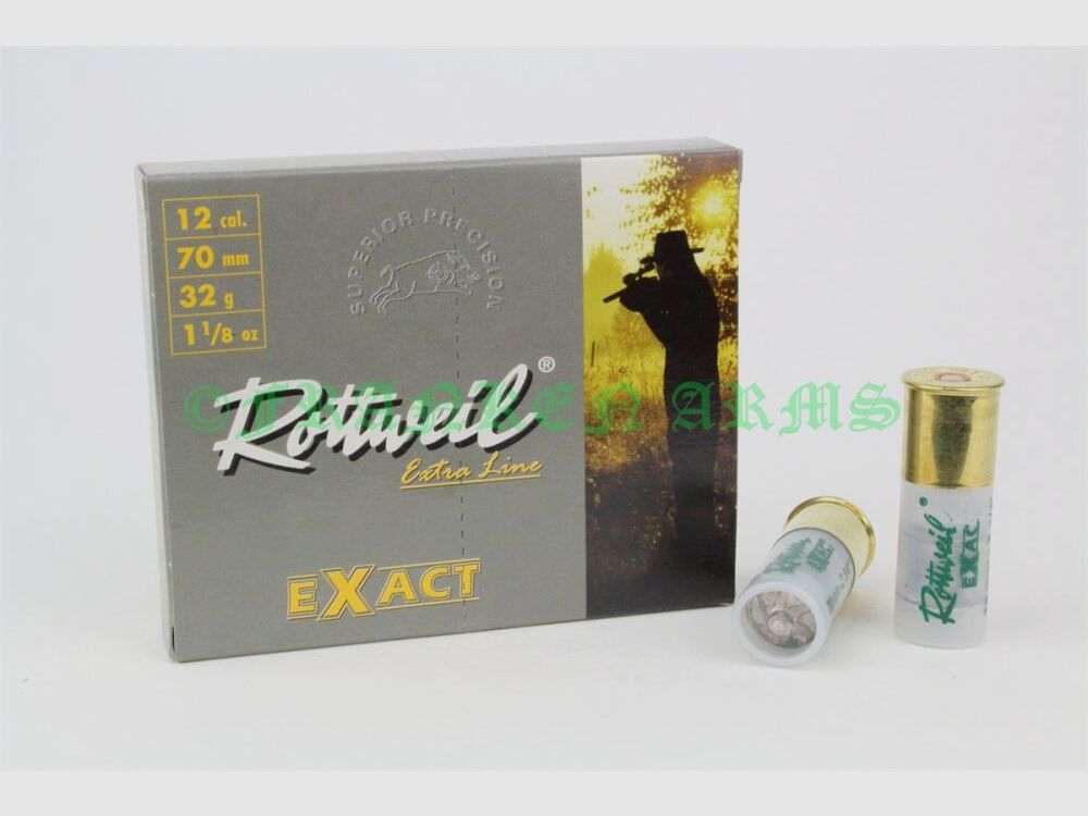 Rottweil EXACT 12/70 32g 10 piezas precio por cantidad