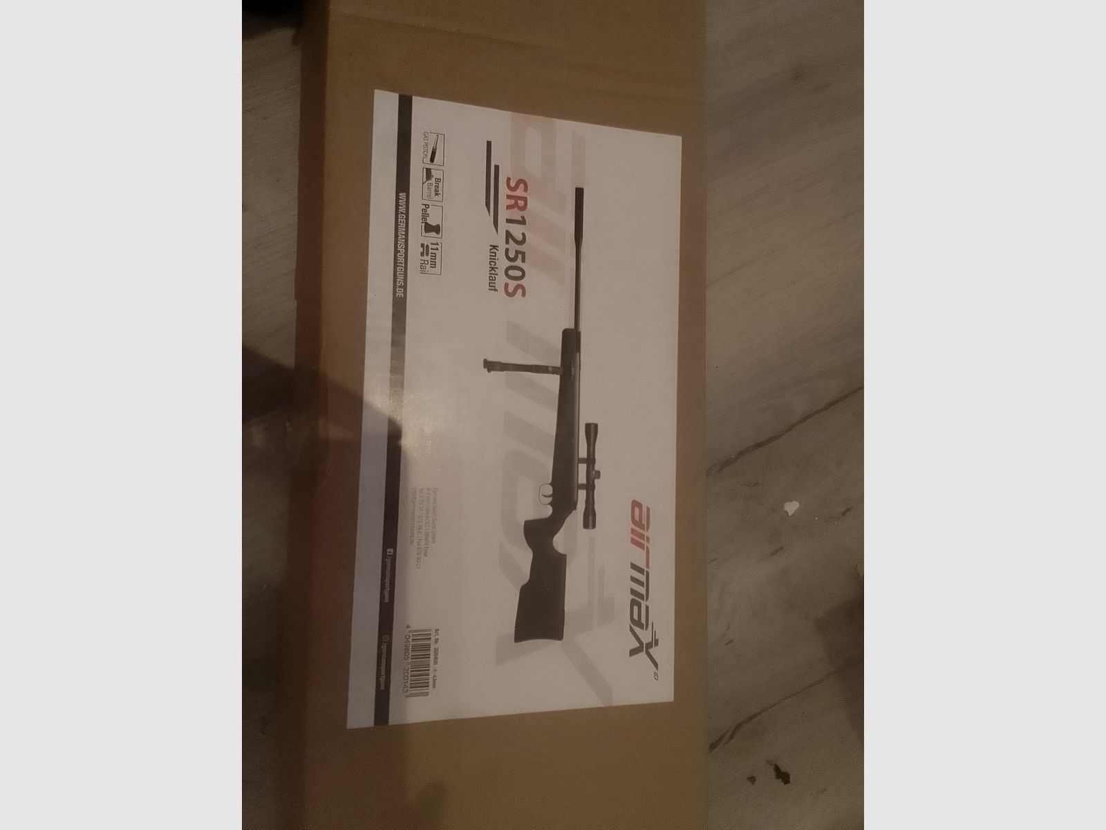 Airmax er 1250s knikloop luchtgeweer