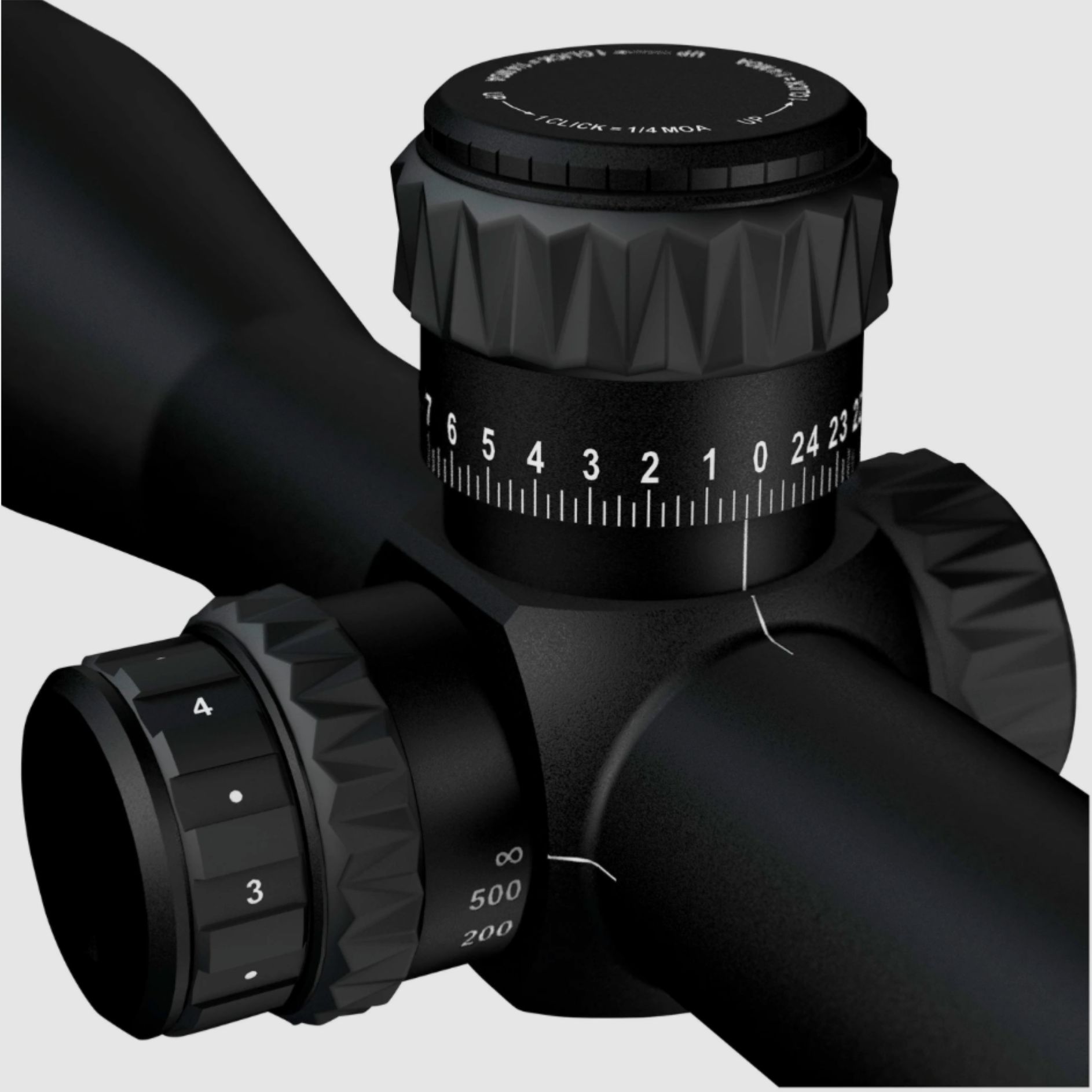 Meopta 2005090003 Zielfernrohr Optika6 3-18x50 RD FFP .223 RD Reticle