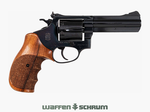 Rossi Rossi .357Mag , mit Lederholster , LL: 4 Zoll, Holzgriffschalen