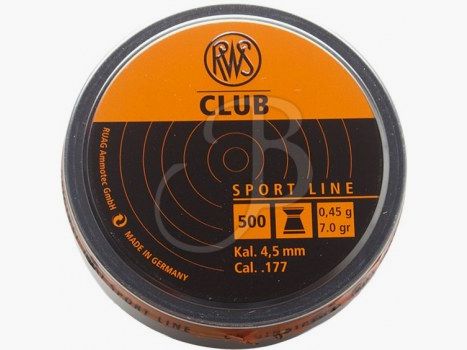 RWS DIABOLO CLUB 10 UITS 4.5 MM