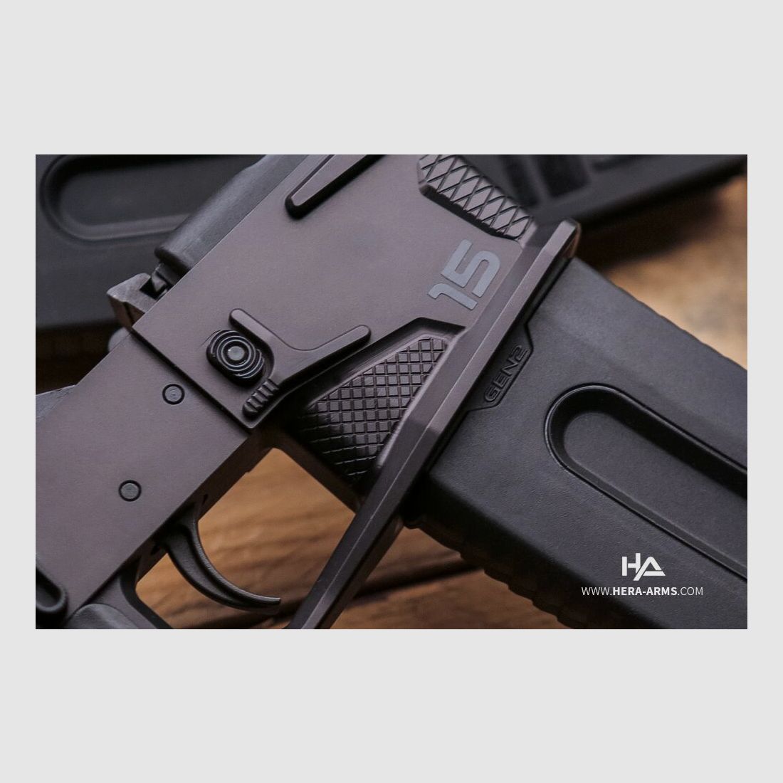 Hera Arms Magazin H3L PRO - AR15 - schwarz