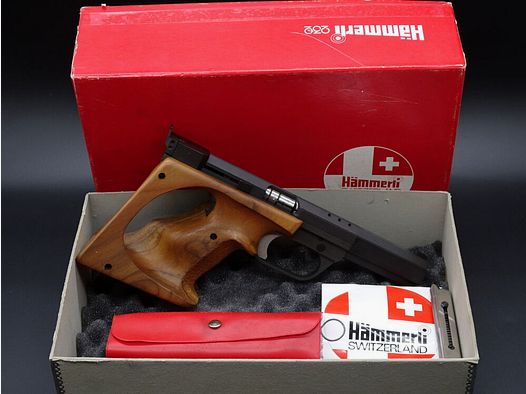 Hämmerli Mod 232 año 1981 en estado nuevo, incluyendo embalaje 232