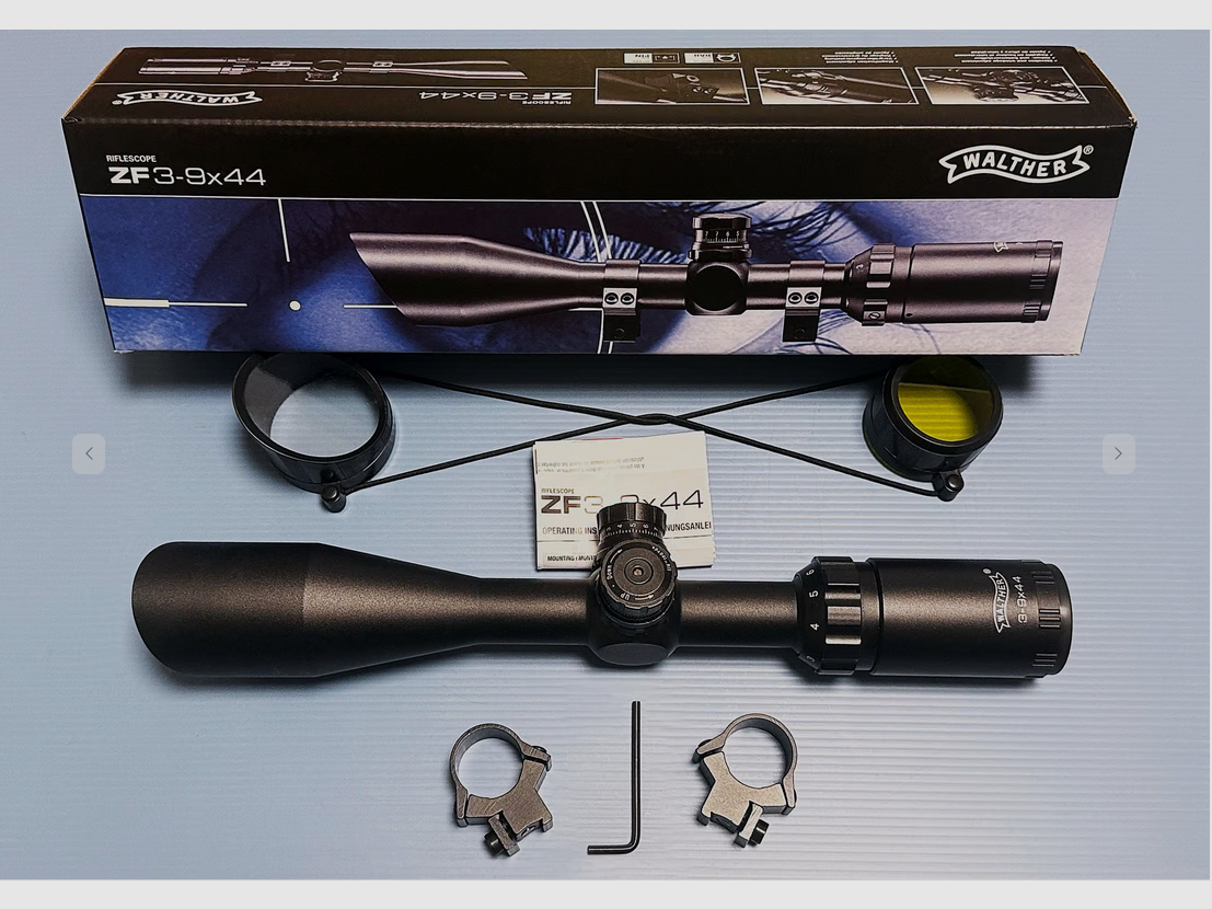 Walther scope 3-9x44, image 1 of 2