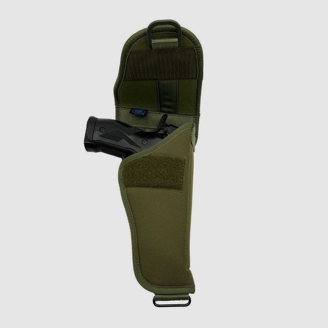 Jagd Klappenholster aus Cordura Sig Sauer P220/P226 X-SIX / P210 6", CZ SP 01 6", Desert Eagle-OD Green-Rechtshänder