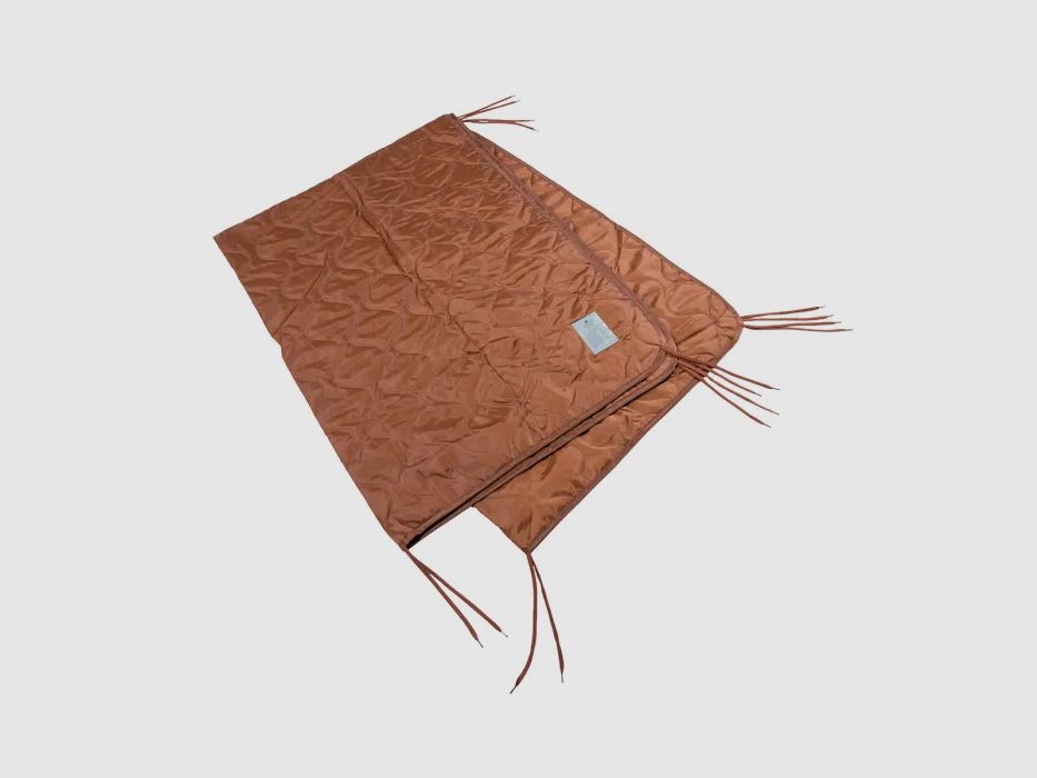 Poncho Liner (Steppdecke) - Braun - 200x150cm + Packsack