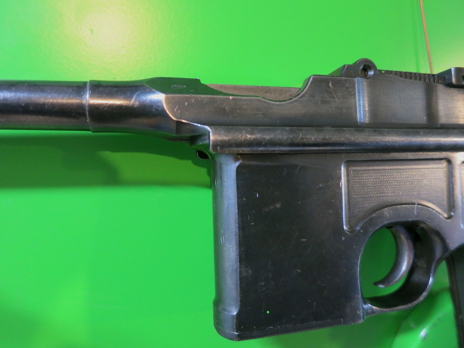 Mauser C96, Broomhandle, Mauser Oberndorf, Kal. 7,63 Mauser   #77-, Bild 14 von 14