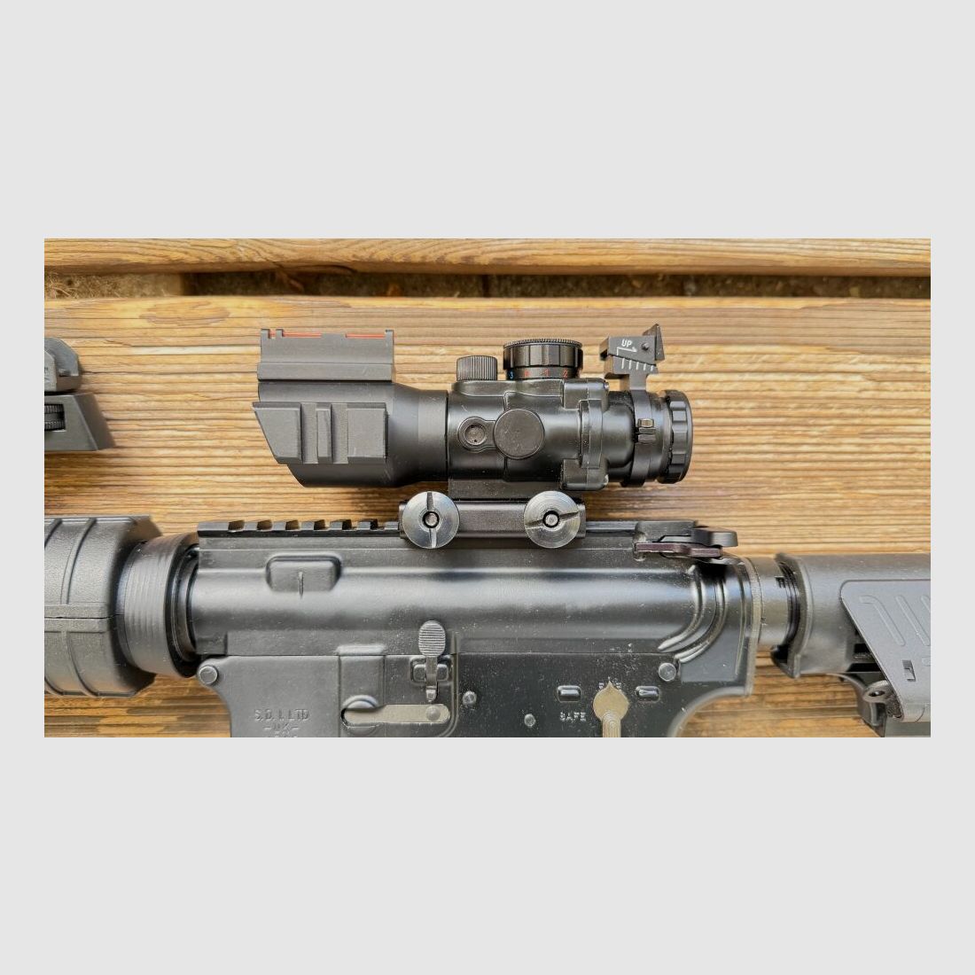 SABRE XR-15 mit Optik und Zweibein 2 Magazine .223Rem