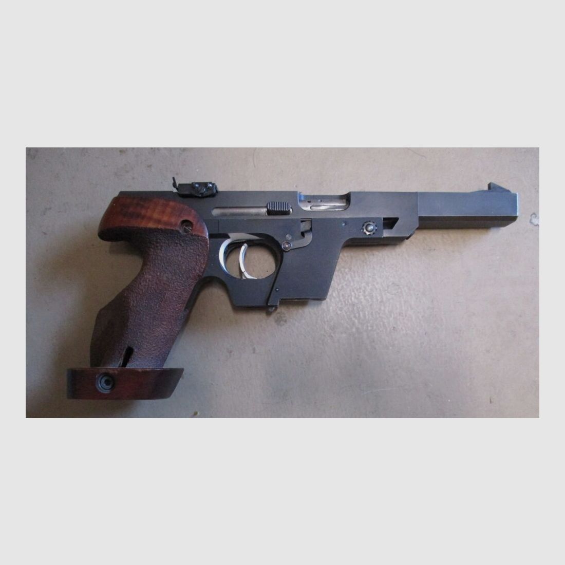 Pistole Walther GSP mit Linbrunner Tuning GSP