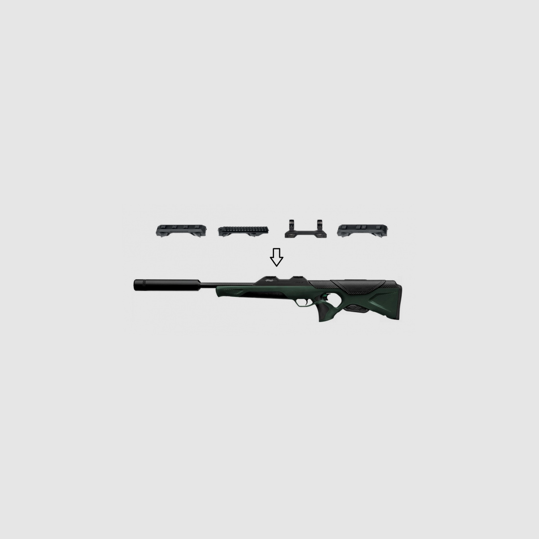 Walther RS3 Pro Pine w tym tłumik - karabinek powtarzalny