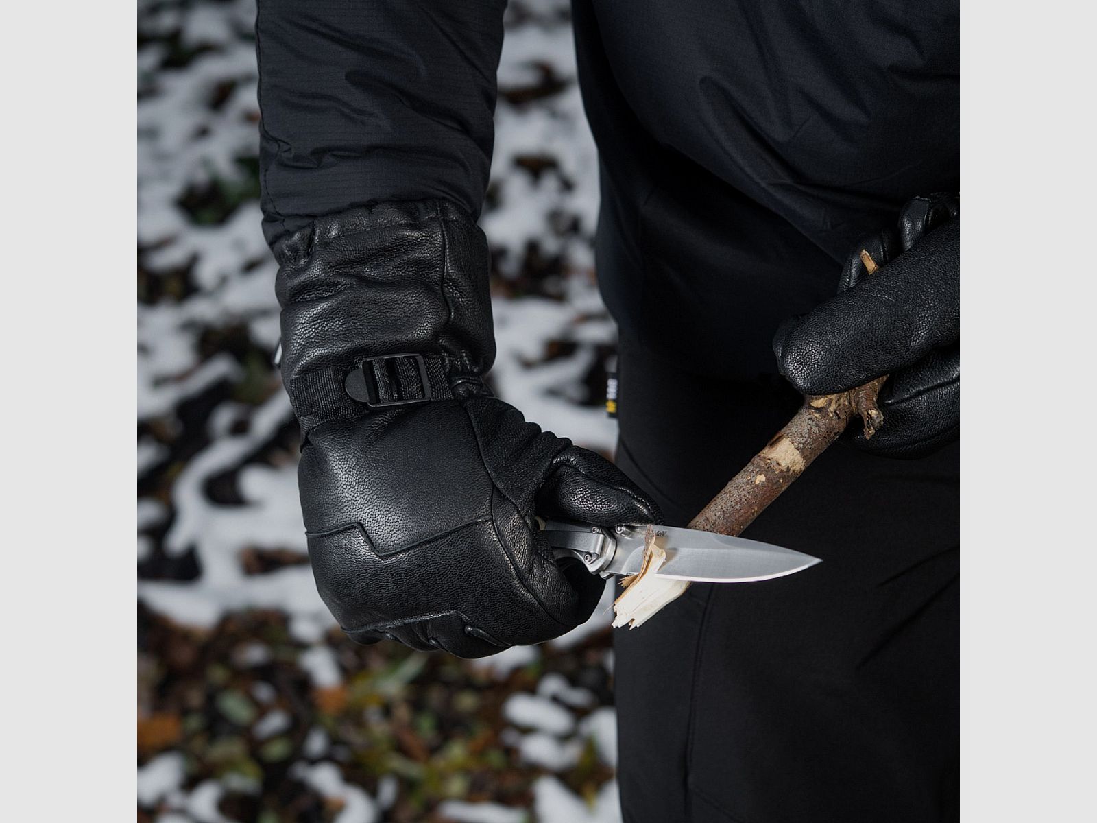 Guantes de invierno de cuero, imagen 12 de 13