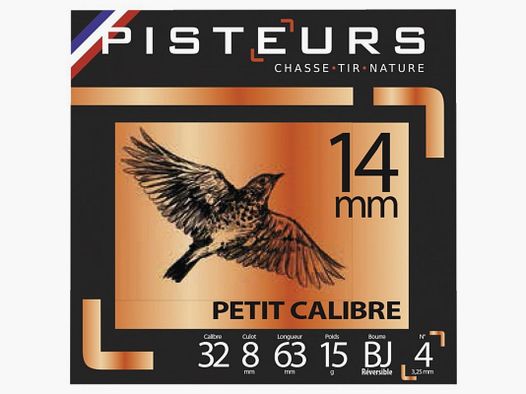 250 Cartouches pisteurs cal 14mm n4
