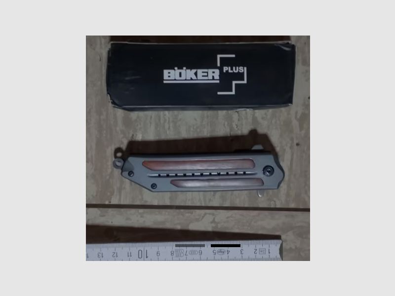 Neues Klappmesser von Böcker aus Sammlung Messer Klappmesser mit Ovp