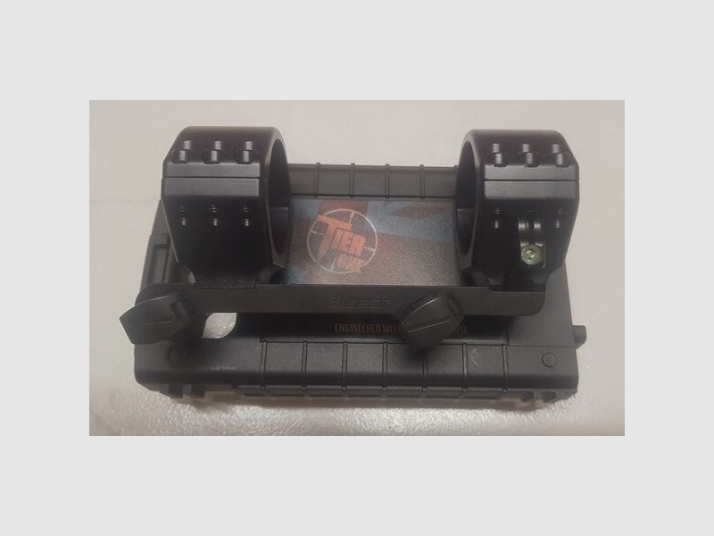 Blaser Sattelmontage mit 34mm Tier One Tac-Ringen für Blaser R8/R93