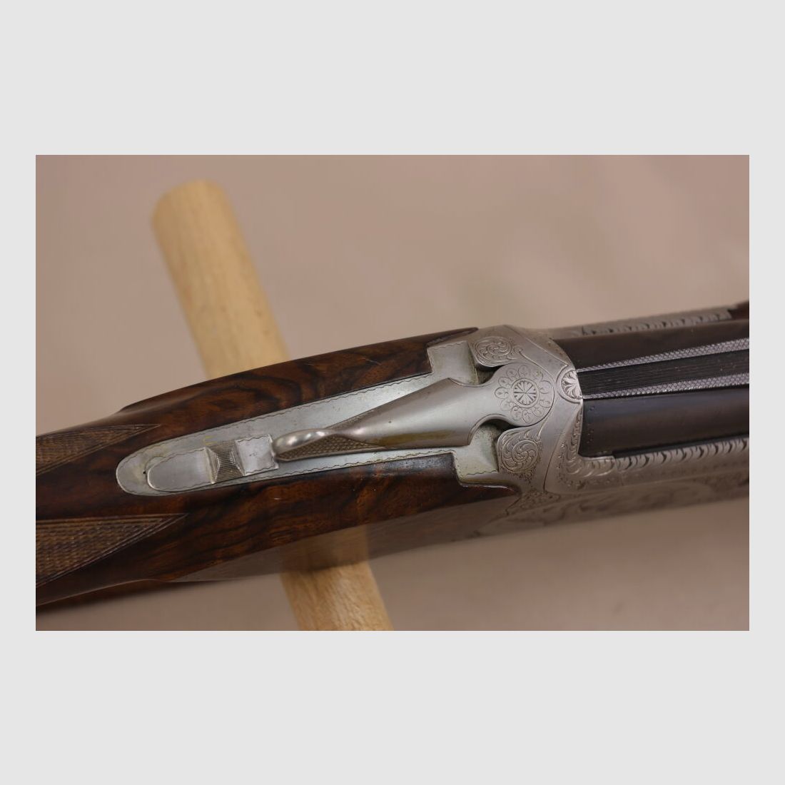 FN B25 Bockdoppelflinte // Grawerowanie // Drewno Masur // Złoty Spust