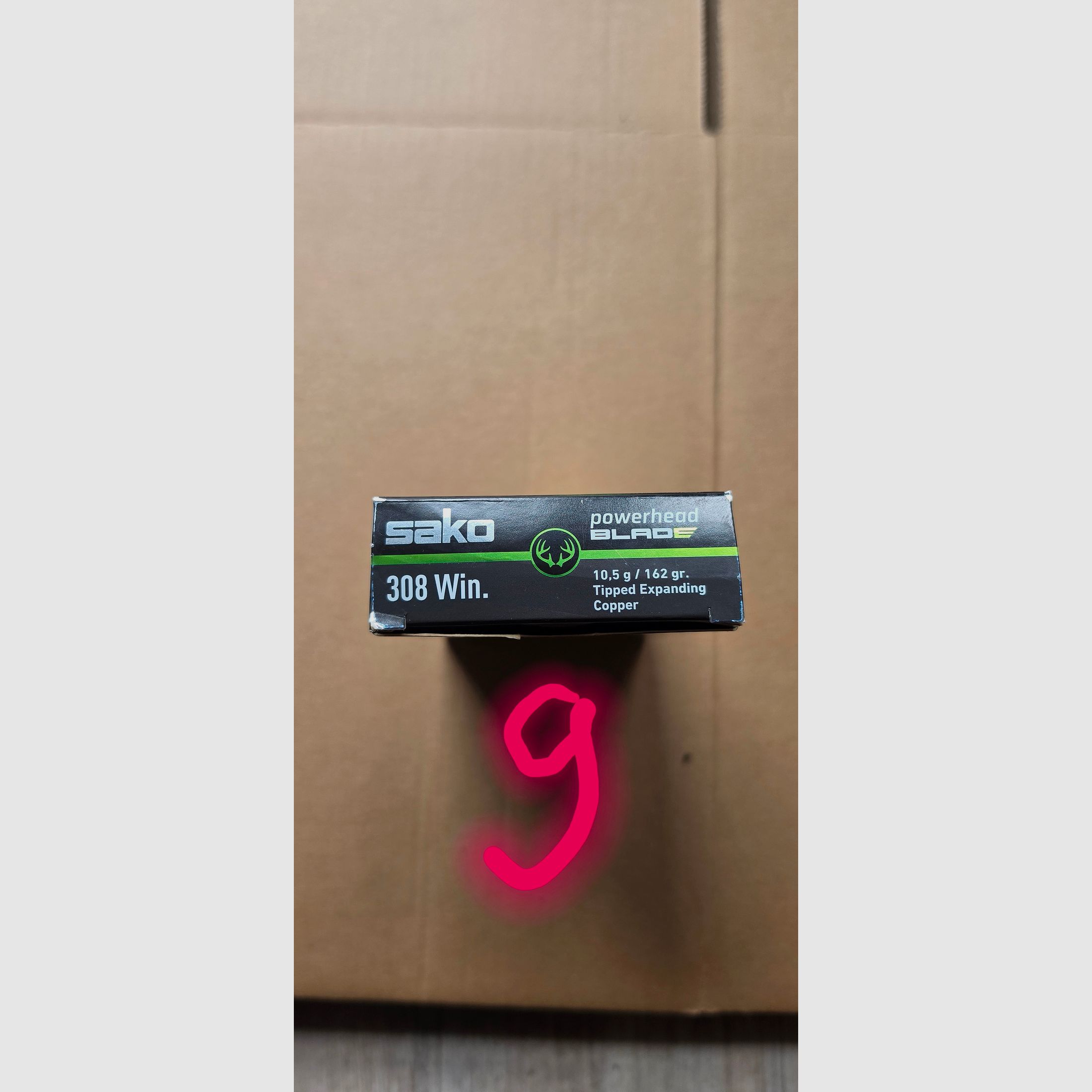 Hunting ammunition 308win lead-free