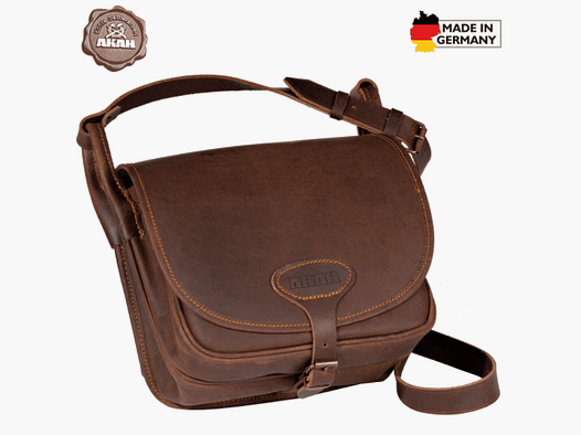 AKAH Förstertasche aus Pull-up Leder