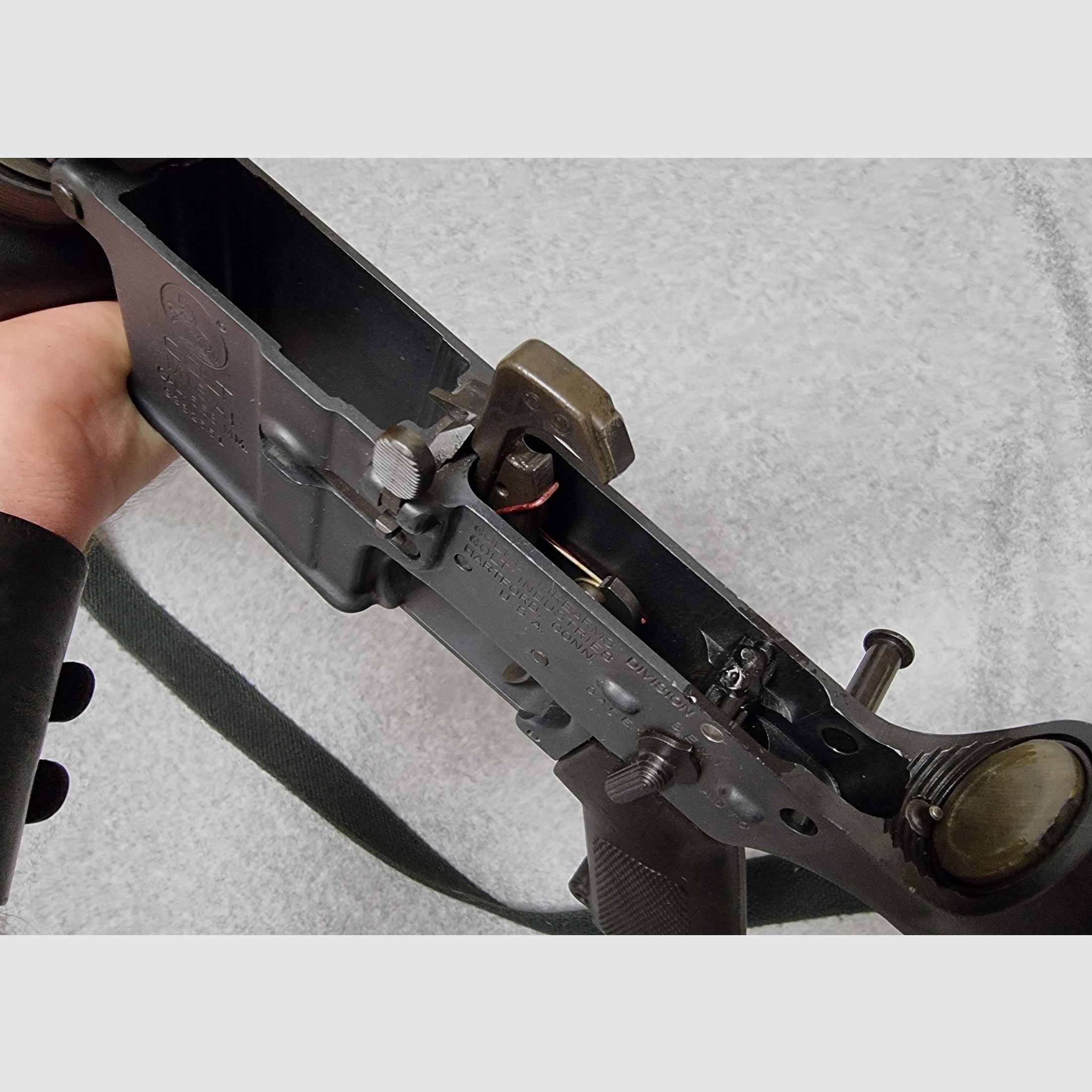 Original Colt M16 A1 - Niedermeier SG Ar15 - Kaliber .223 Remington - Vietnam Ära