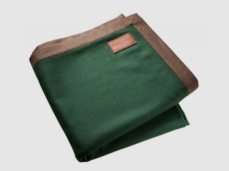 Groene Loden Deken