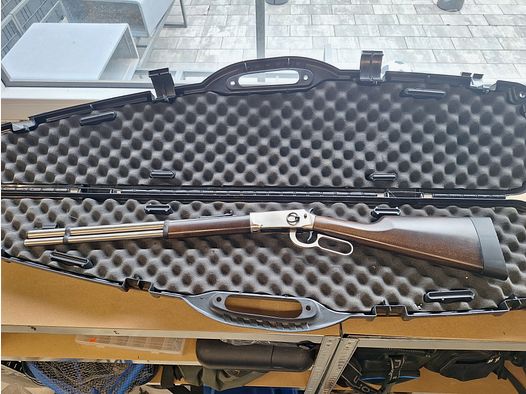 Walther Underlever CO2 Air Rifle 4.5mm Diabolo Steel Sight Wooden Stock