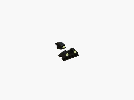 Walther steel sight with 3-dot phosphor insert for P99 / PPQ / PPS