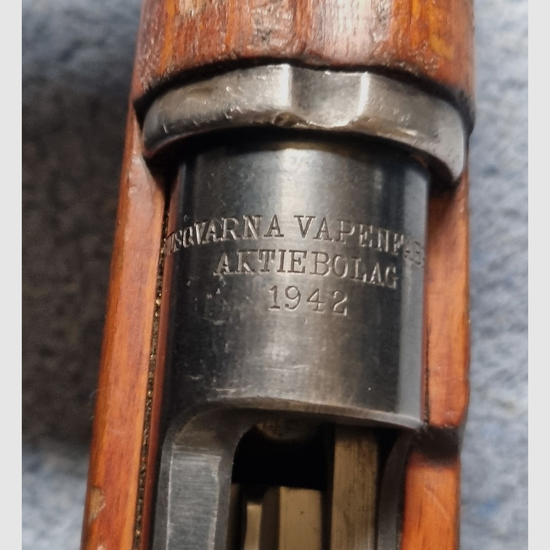 Schwedenmauser M96/38 Husqvarna Aktiebolag 1942 Einzellader 6,5x55, Selten !
