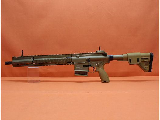 Heckler&Koch Ha. Fucile .308Win Heckler&Koch/H&K MR308 A3 28 16,5" canna RAL8000, sistema a gas a pistone HK417/G28