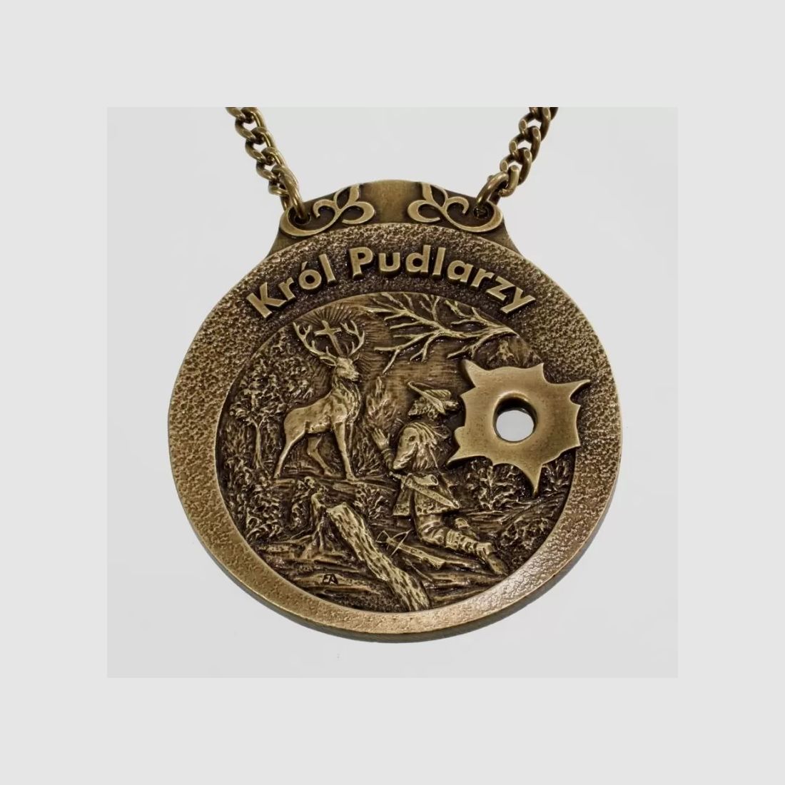 Jachtmedaille Balkart Koning van de missers Sint-Hubertus