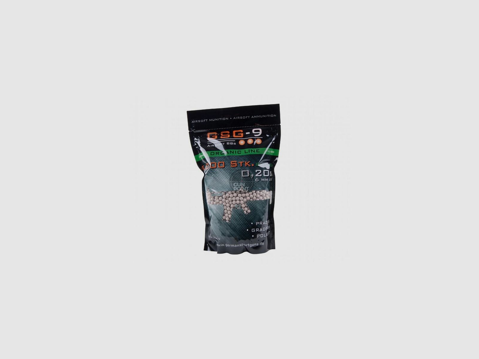 Softair - Kugeln GSG-9 Bio-BBs - 0,20g 5000 Stk. Wei