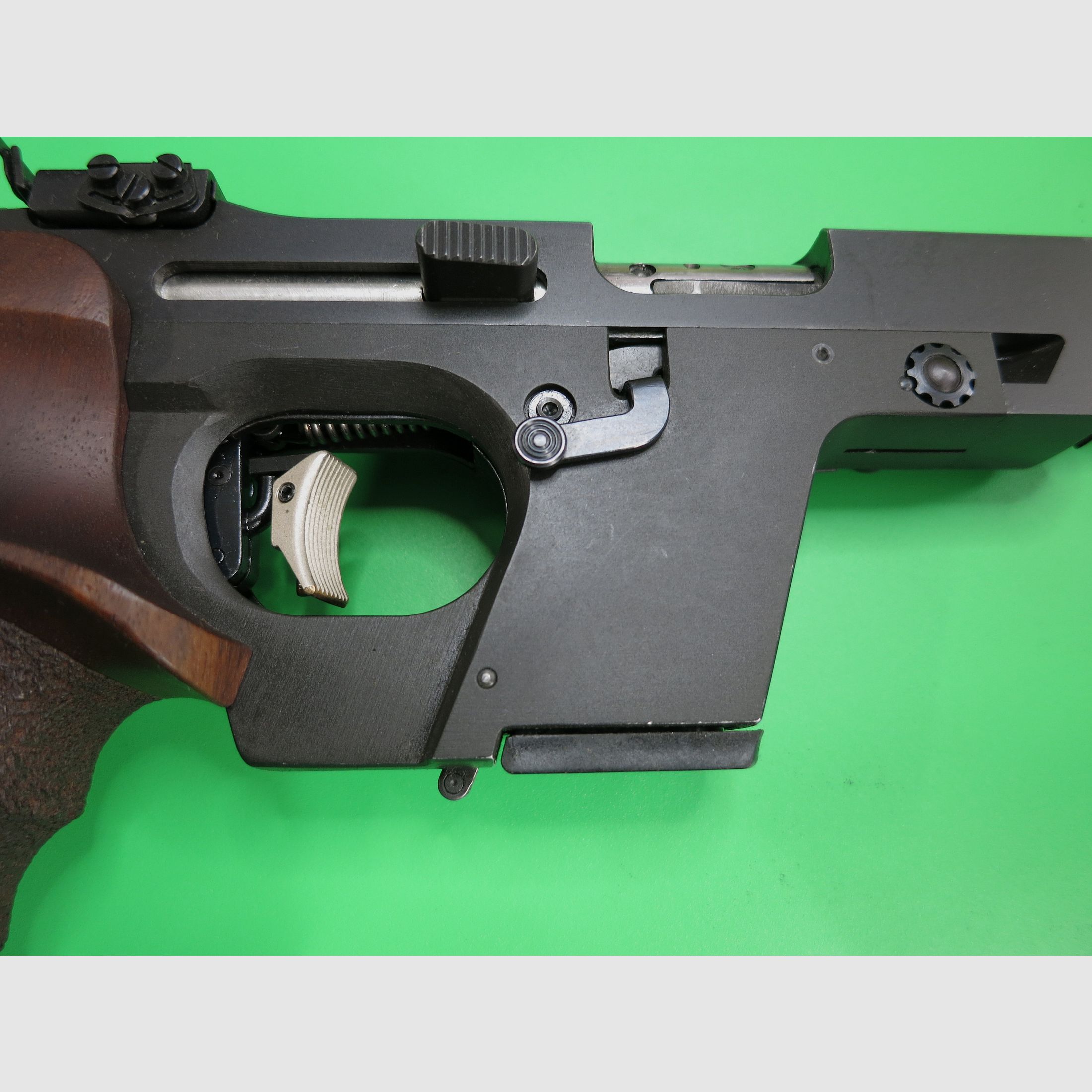 Sport-Pistole Walther GSP Kaliber .22lr, Sport-Griff, weltweit beliebteste Sportpistole, aktuelle Abzugsgruppe      #49