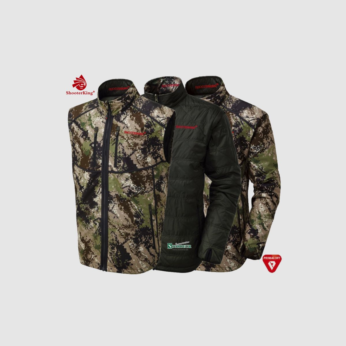 SHOOTERKING Digitex Reversible Jacket 3in1