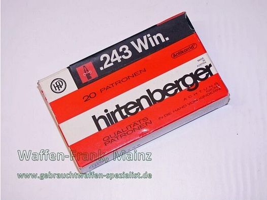 Hirtenberger / Autriche 5,5 g ABC .243Win.