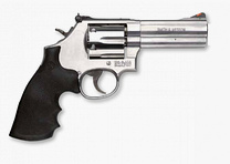 Smith & Wesson Mod. 686, 6", Balkenkorn .357Mag. stainless Revolver