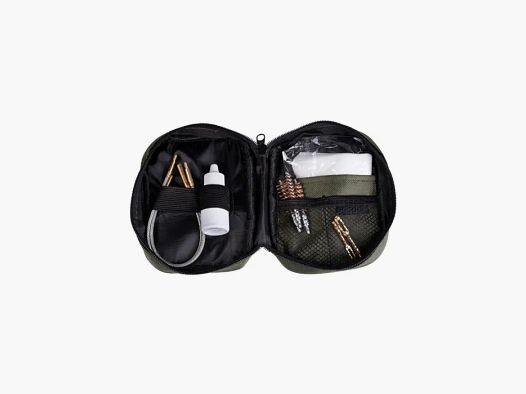 Cleaning set for pistol, caliber, 40, 45, 357, 38, 22 and 9 mm, including bag