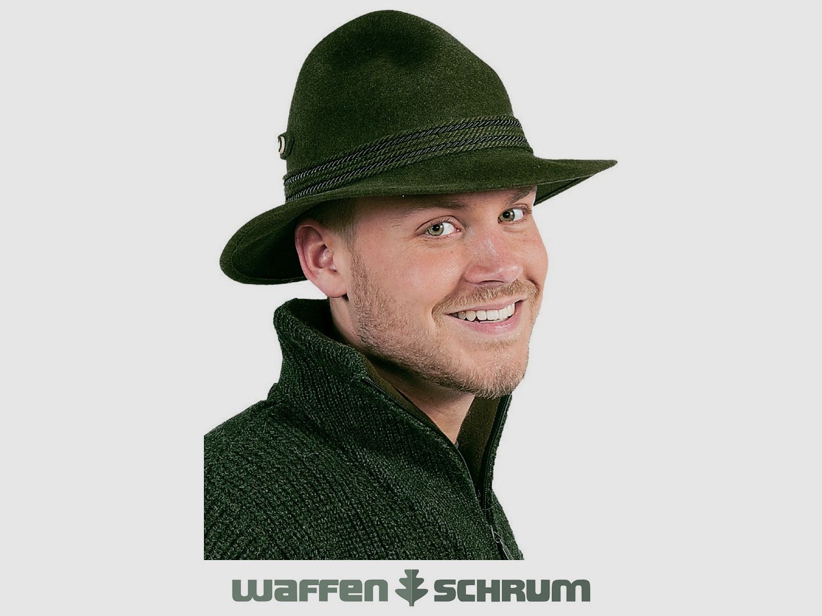 Loden hat tricorn green